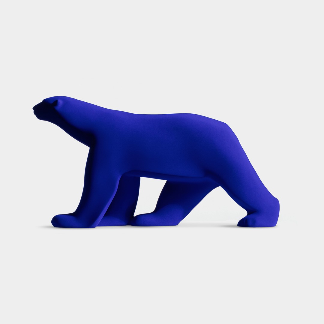 Ours Pompon par Yves Klein